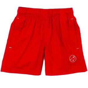 Properly Tied Boys Red Drifter Shorts Size 4T
